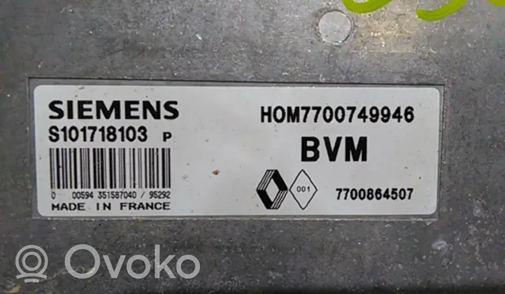 Renault 19 Sterownik / Moduł ECU 