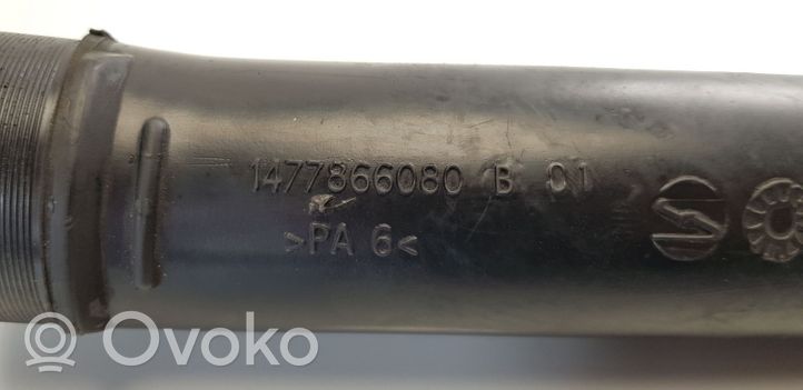 Peugeot 806 Manguera/tubo del intercooler 1477866080