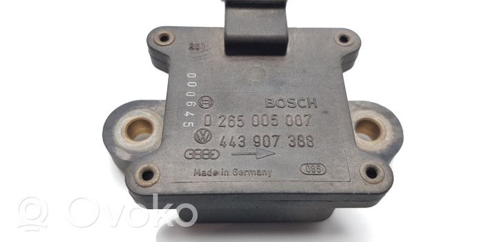 Audi 100 S4 C4 ESP Drehratensensor Querbeschleunigungssensor 443907388