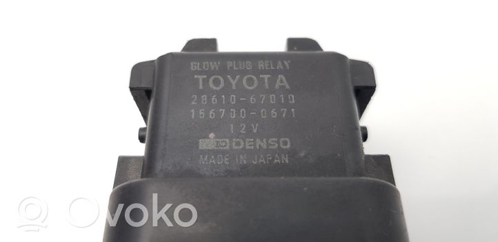 Toyota Corolla E120 E130 Реле подогрева свеч 2861067010