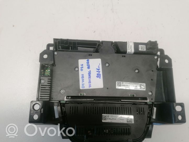 Opel Astra J Controllo multimediale autoradio 13346050