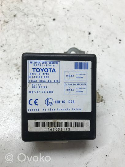 Toyota Corolla Verso AR10 Unité de commande module de porte 897410F010