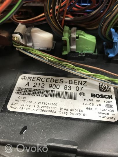 Mercedes-Benz E W212 Module de fusibles 