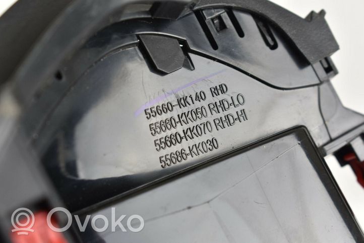 Toyota Hilux (AN120, AN130) Copertura griglia di ventilazione laterale cruscotto 55660KK050