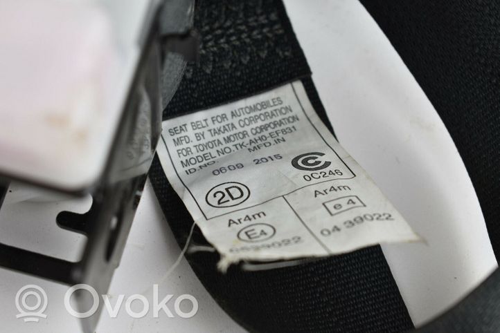 Toyota Land Cruiser (J150) Cintura di sicurezza terza fila 7337060401
