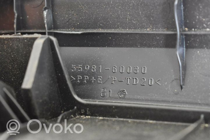 Toyota Land Cruiser (J150) Deska rozdzielcza 5598160030