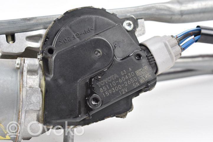 Toyota Land Cruiser (J150) Tiranti e motorino del tergicristallo anteriore 8511060430