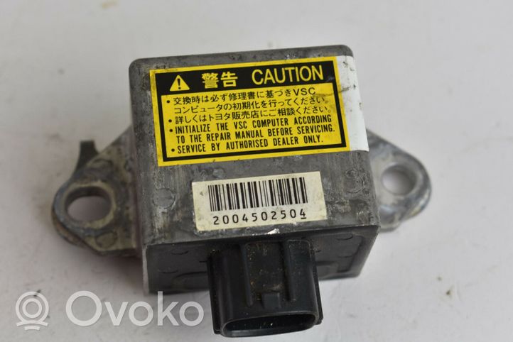 Toyota Land Cruiser (J120) Capteur de vitesse de lacet d'accélération ESP 8918360010