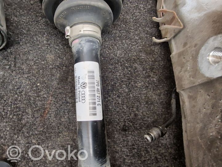 Porsche Cayenne (92A) Fuso a snodo con mozzo ruota anteriore 7P5413031AB