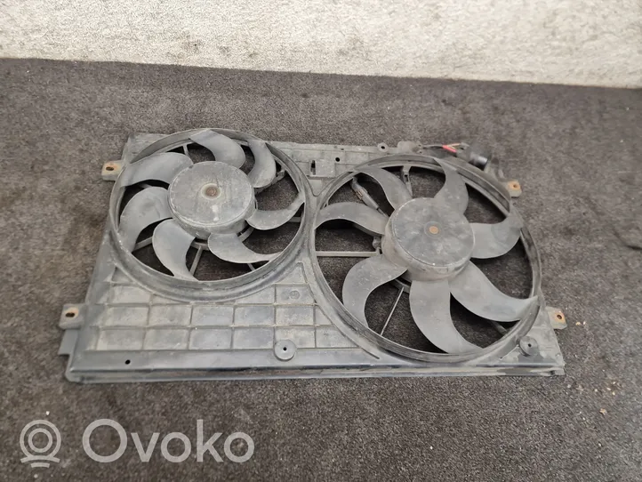 Skoda Octavia Mk2 (1Z) Ventilateur de refroidissement de radiateur électrique 1K0121207T