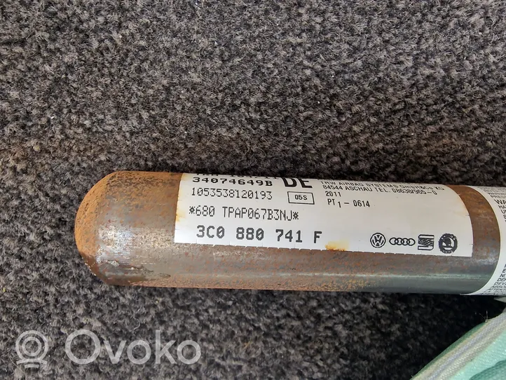 Volkswagen PASSAT B7 Stogo oro pagalvė (užuolaida) 3C0880741F