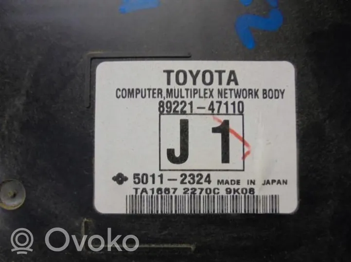 Toyota Prius (XW30) Inne komputery / moduły / sterowniki 