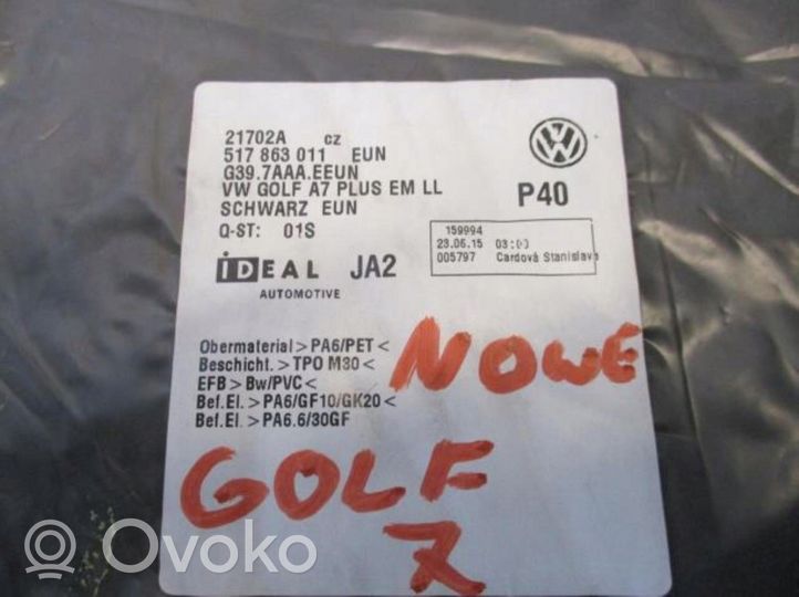Volkswagen Golf VII Zestaw dywaników samochodowych 