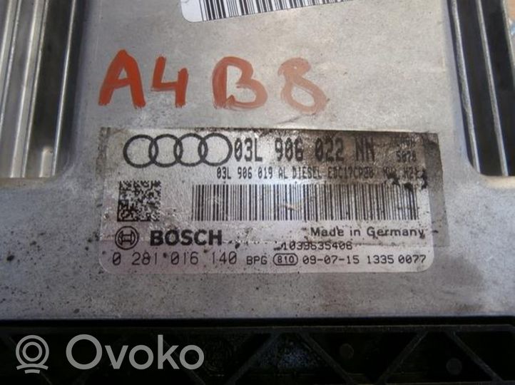 Audi A4 S4 B8 8K Moottorin ohjainlaite/moduuli (käytetyt) 