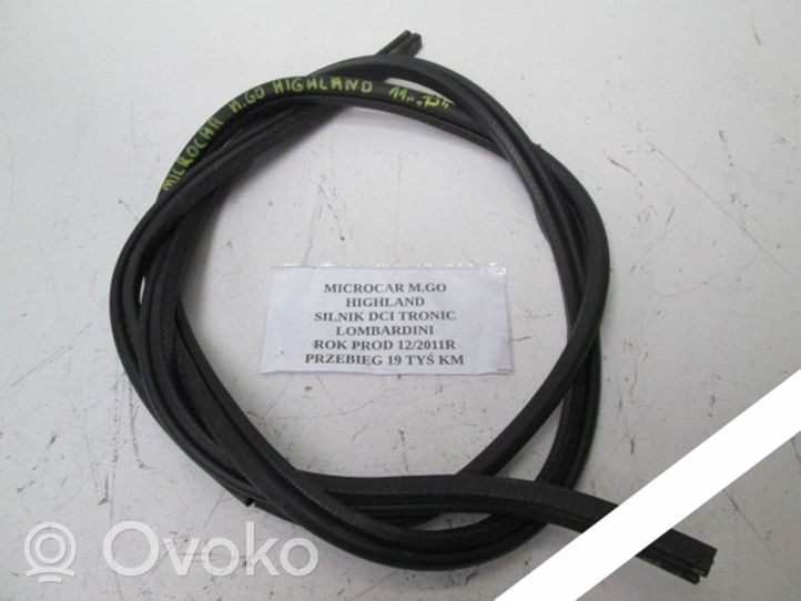 Microcar M.GO Sliding door rubber seal 