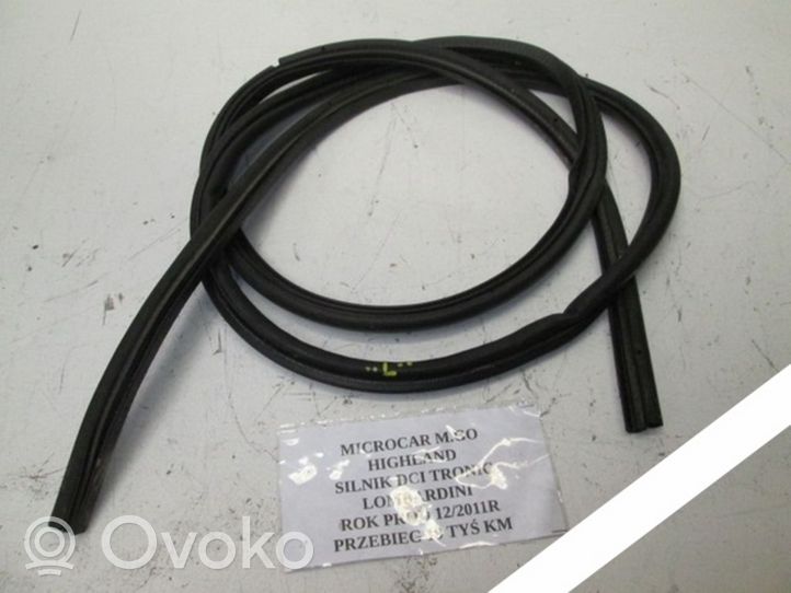 Microcar M.GO Sliding door rubber seal 