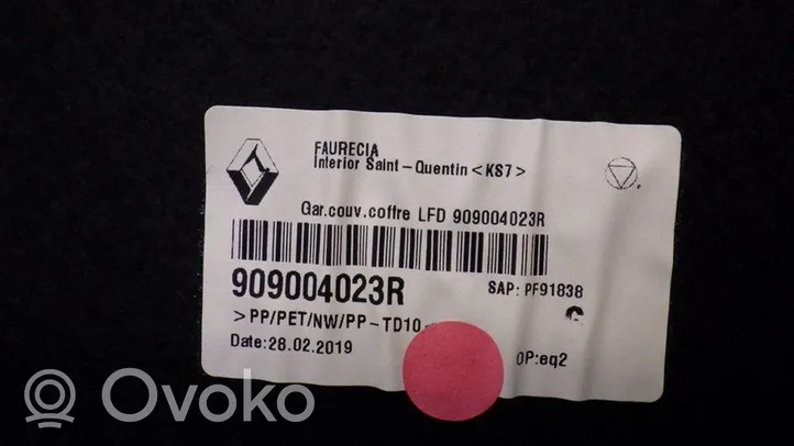 Renault Talisman Takaluukun/tavaratilan ylempi verhoilu 909004023R