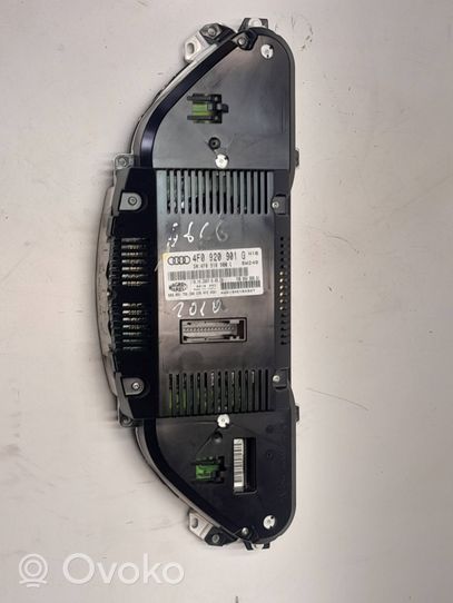 Audi A6 S6 C6 4F Speedometer (instrument cluster) 4F0920901G