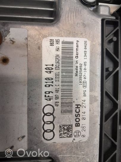 Audi A6 S6 C6 4F Variklio valdymo blokas 4F0907401C