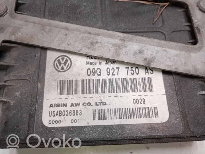 Volkswagen Jetta V Muut ohjainlaitteet/moduulit 09G927750AS