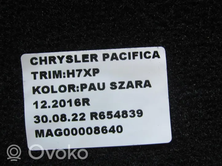 Chrysler Pacifica Tavaratilan pohjan tekstiilimatto 