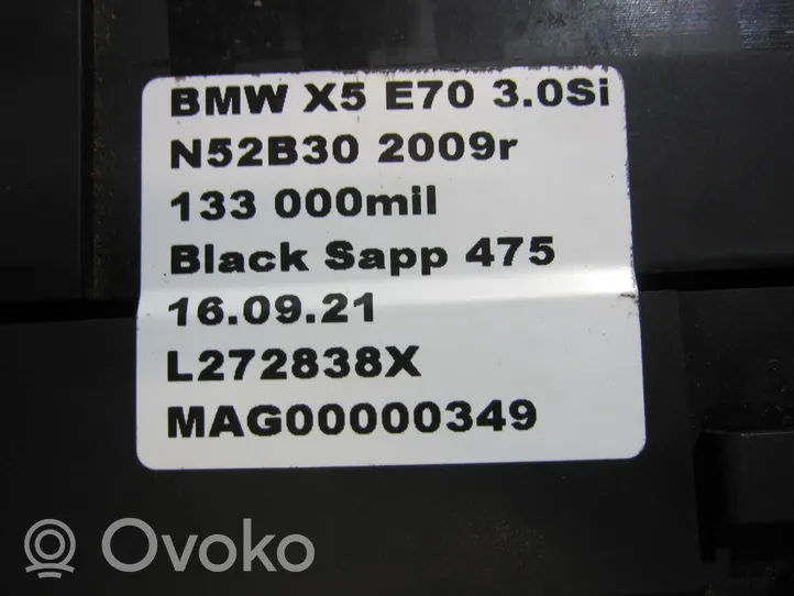 BMW X5 E70 Radio/CD/DVD/GPS-pääyksikkö 9191569