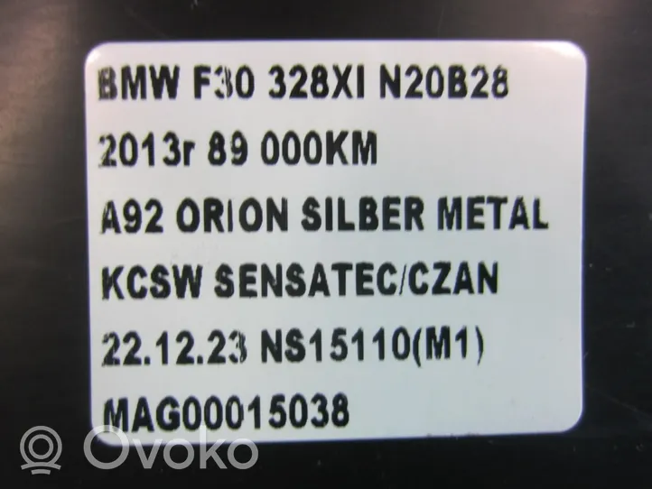 BMW 3 F30 F35 F31 Support de différentiel arrière 9246838