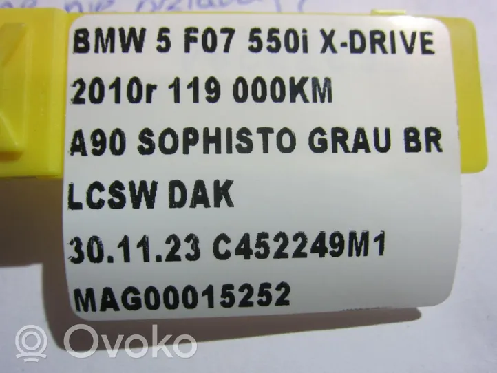 BMW 5 GT F07 Sisäinen matto 51477220468