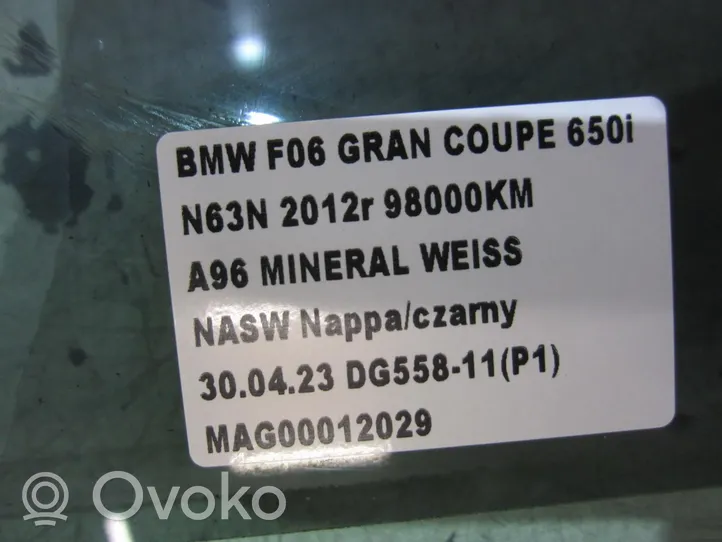 BMW 6 F06 Gran coupe Takaoven ikkunalasi 51337275395