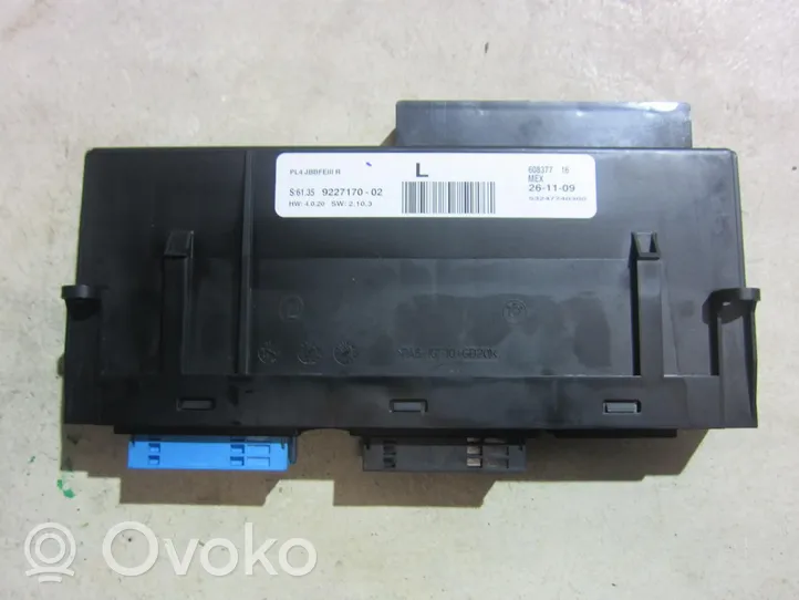 BMW X5 E70 Moduł sterowania Gateway 9227170