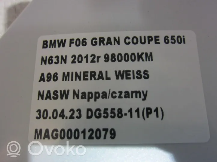 BMW 6 F06 Gran coupe Couvercle de coffre 7284083