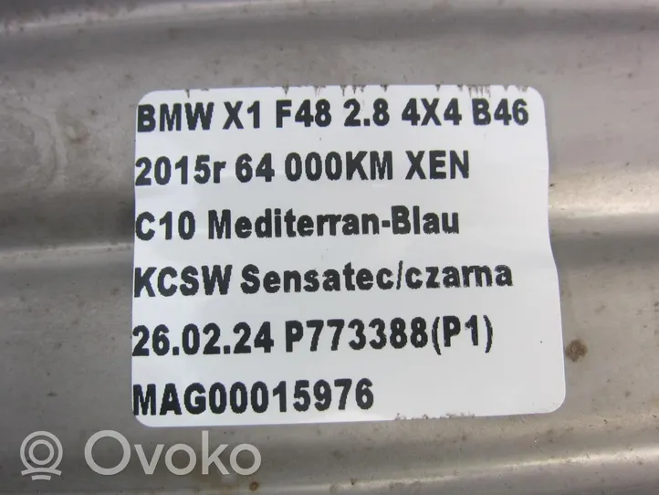 BMW X1 F48 F49 Tłumik tylny / Końcowy / Wydech 18308627271