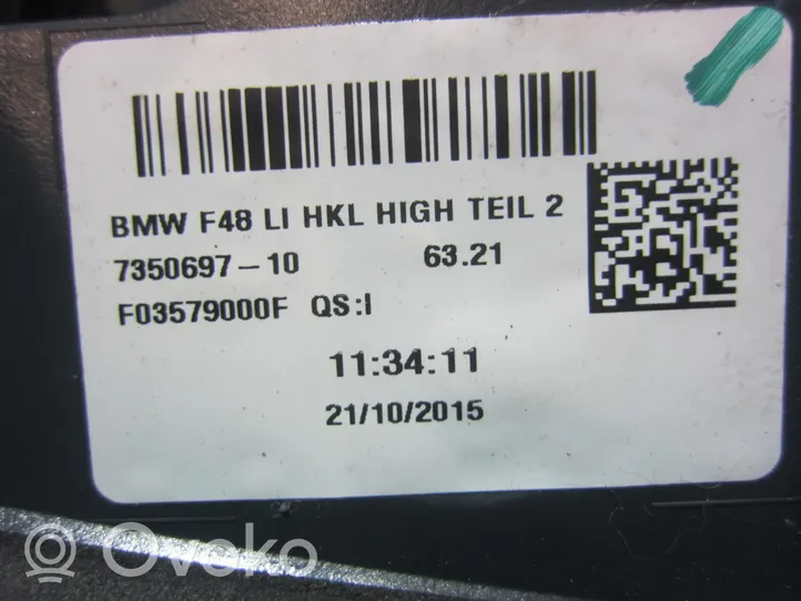 BMW X1 F48 F49 Feux arrière sur hayon 7350697