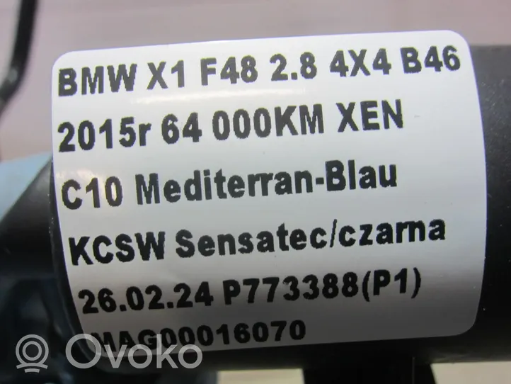 BMW X1 F48 F49 Aktiivihiilisuodattimen polttoainehöyrysäiliö 7333301