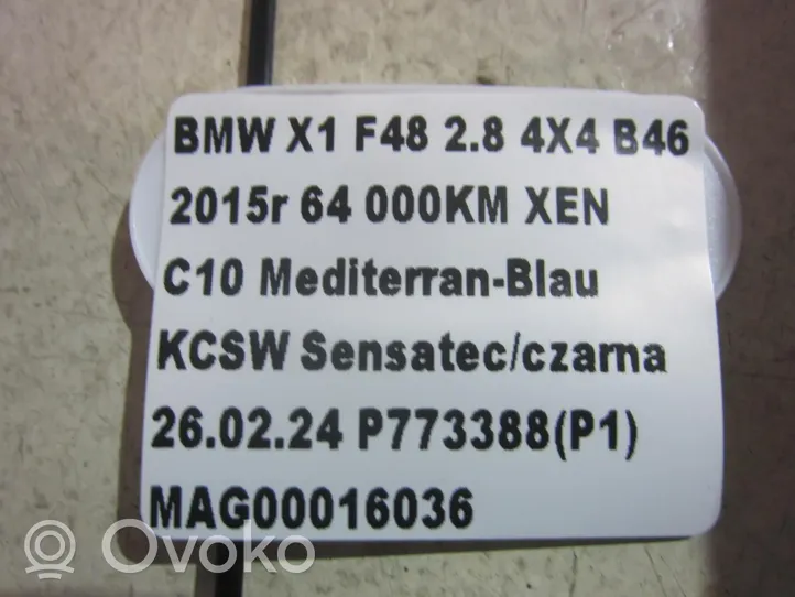 BMW X1 F48 F49 Pannello di supporto del radiatore 7313299