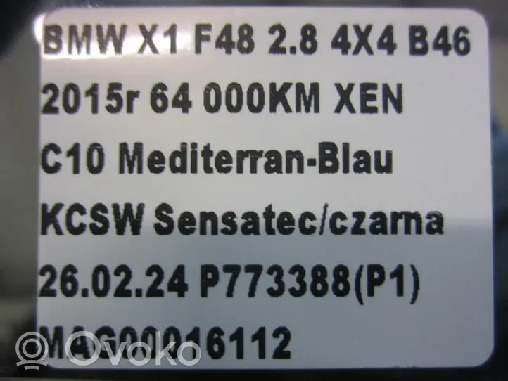 BMW X1 F48 F49 Taustapeili (sisäpeili) 51169256135