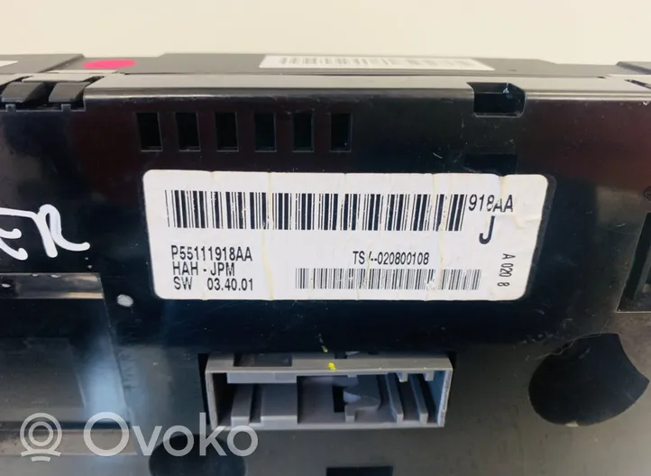 Chrysler Grand Voyager V Climate control unit 55111918AA