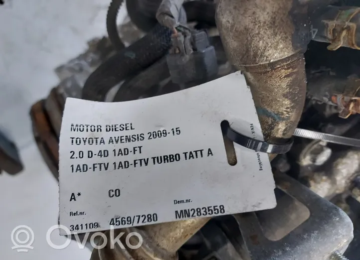 Toyota Avensis T270 Moottori 1AD-FTV