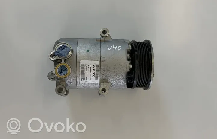 Volvo V40 Compresseur de climatisation 31404441
