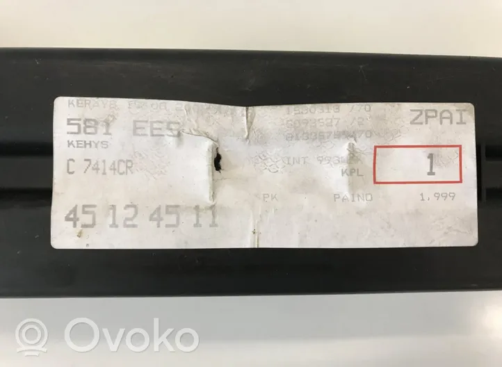 Citroen Berlingo Absorber zderzaka przedniego 9643814880