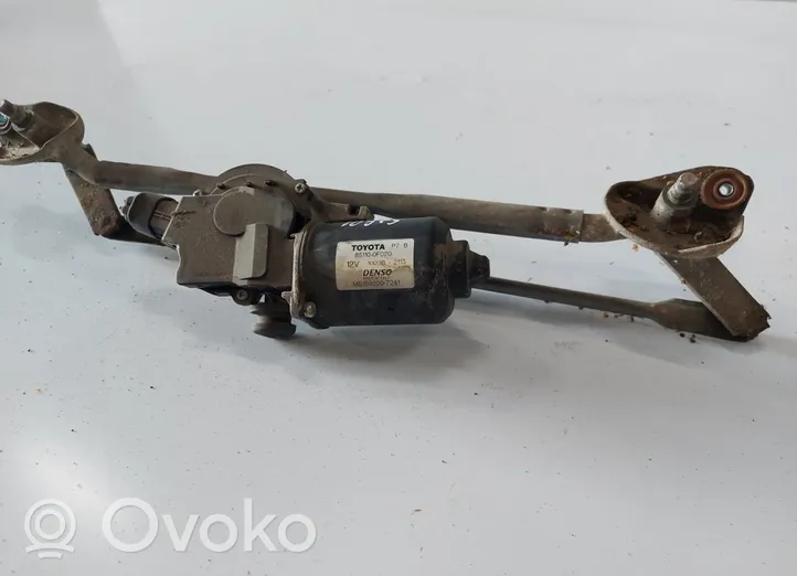 Toyota Corolla Verso E121 Mechanizm wycieraczek szyby przedniej / czołowej 85110-0F020