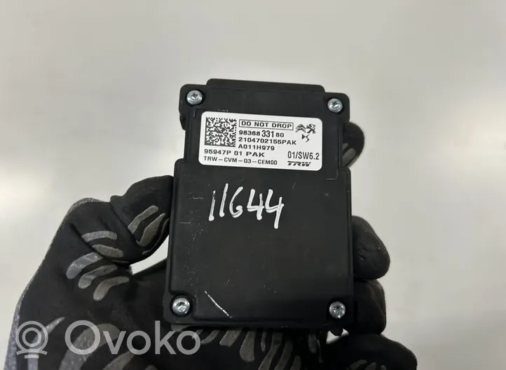 Peugeot 208 Frontkamera Stoßstange Stoßfänger vorne 9836833180