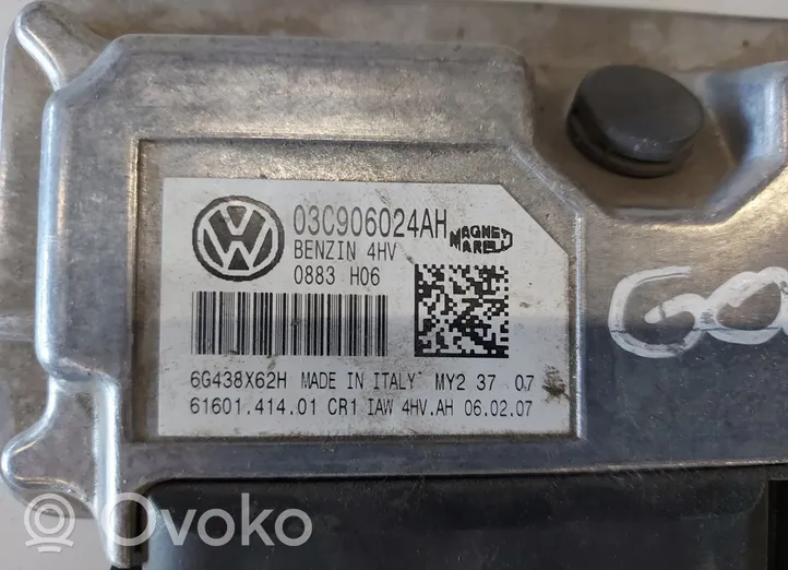 Volkswagen Golf Plus Sterownik / Moduł ECU 03C906024AH
