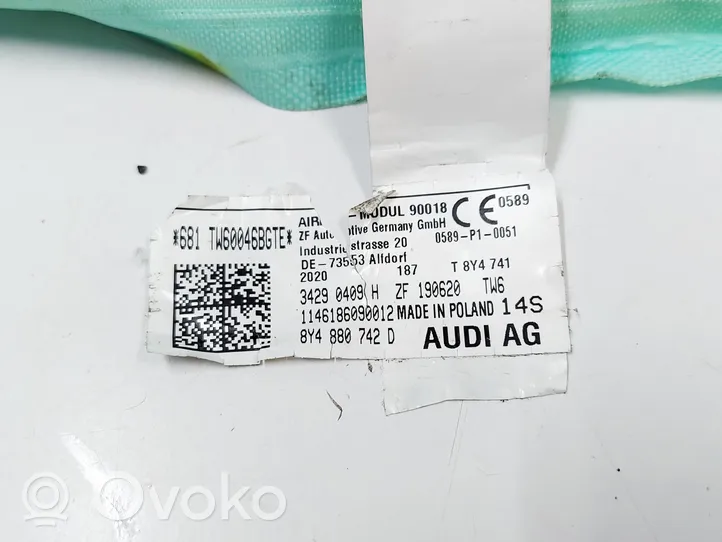 Audi A3 8Y Kurtyna airbag 8Y4880742D