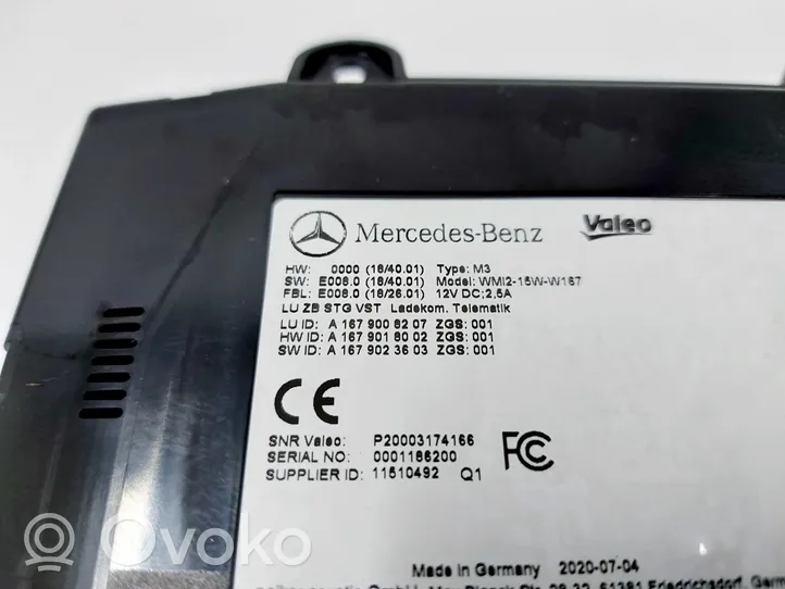 Mercedes-Benz A W177 AMG Muut ohjainlaitteet/moduulit A1679008207