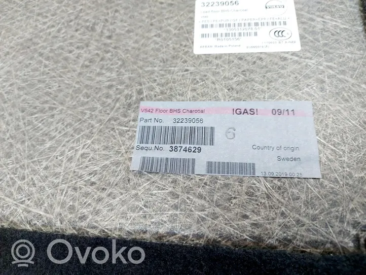 Volvo S90, V90 Trunk/boot mat liner 32239056