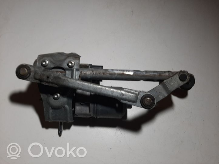 Volkswagen Touran I Front wiper linkage and motor 1T0955119C