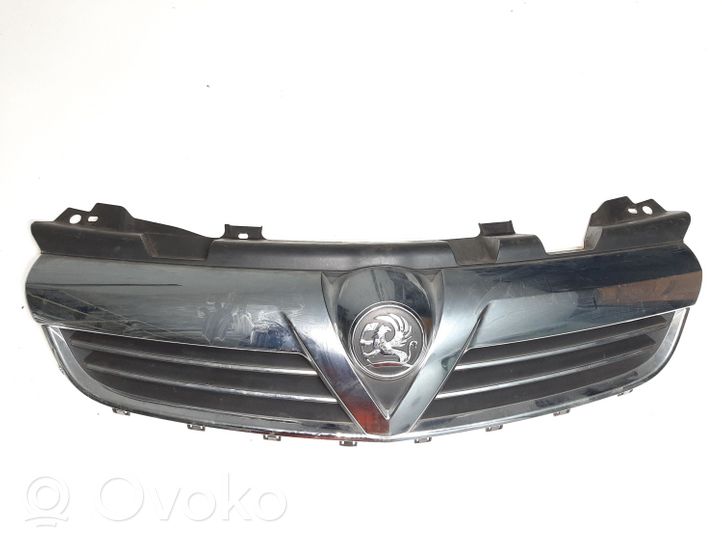 Opel Zafira B Grille calandre supérieure de pare-chocs avant 13247331