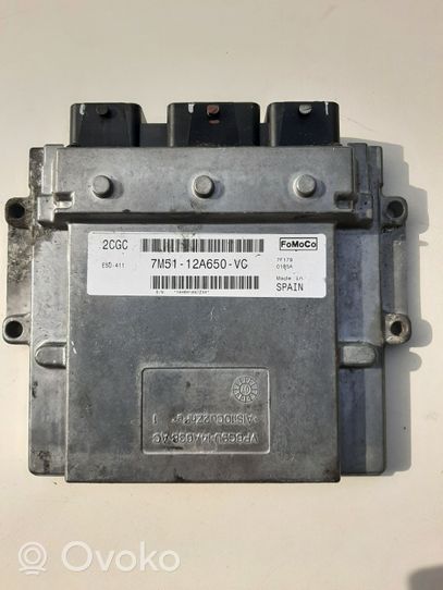 Ford Focus C-MAX Engine control unit/module 7M5112A650VC