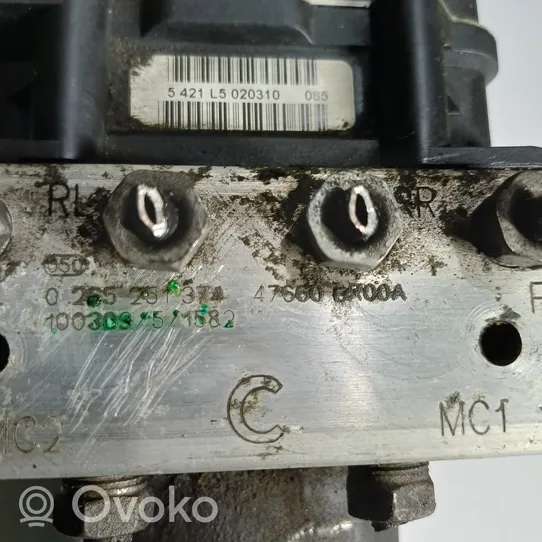 Nissan Qashqai ABS-pumppu 0265251374